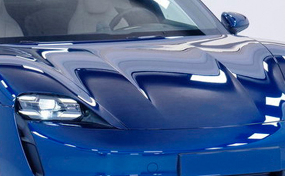 Le film bleu glissable d'enveloppe de voiture de Chrome gardent la peinture à partir des éraflures et de l'usage