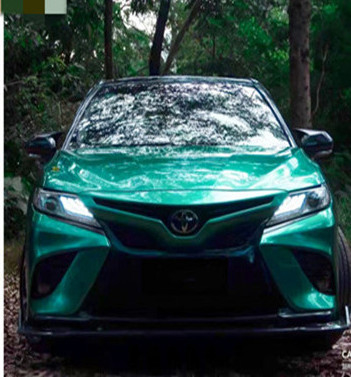 Emerald Gloss Car Vinyl Wrap métallique de revêtement avec la protection d'éraflure