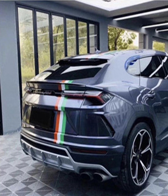 Grey Gloss Car Vinyl Wrap avec l'espace libre en métal de bulle de revêtement de libération d'ANIMAL FAMILIER