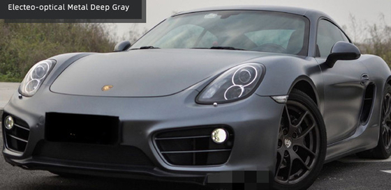 Preuve profonde de Grey Car Wrap Film Moisture électro en métal optique