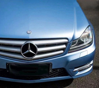 Film métallique de Teal Mist Blue Car Wrap se fanant non la libération d'air