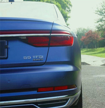 Preuve à hautes températures de l'eau de film libre de Matte Midnight Blue Car Wrap de bulle