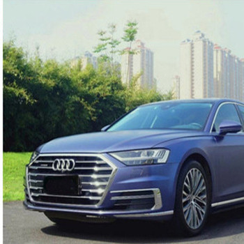 Preuve à hautes températures de l'eau de film libre de Matte Midnight Blue Car Wrap de bulle