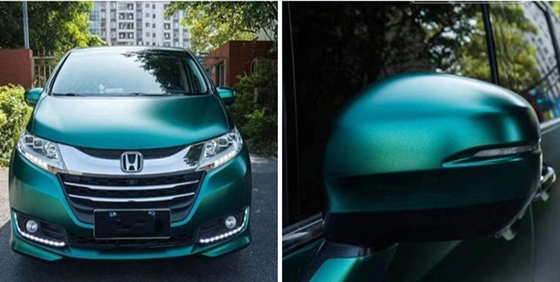 Technologie optique électrique de guérison d'Emerald Matte Car Vinyl Wrap Self