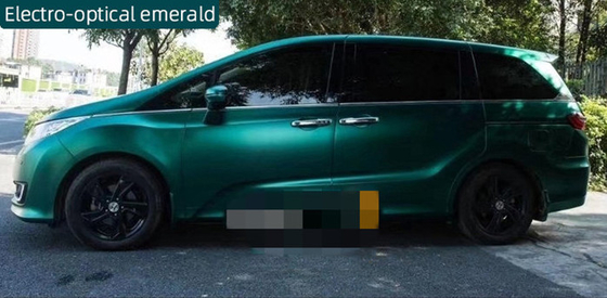 Technologie optique électrique de guérison d'Emerald Matte Car Vinyl Wrap Self