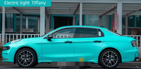 Libération de Matte Tiffany Car Wrap Film Air avec l'adhésif acrylique démontable