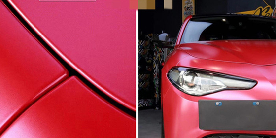 Bulle rouge électrique durable de Swipeable d'enveloppe de vinyle de voiture de résistant à l'eau libre