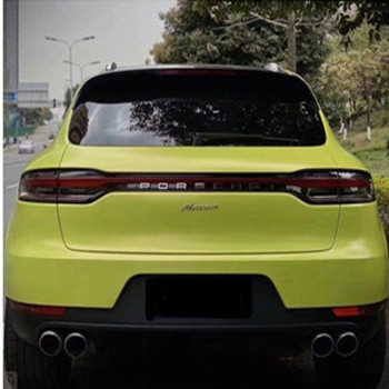 Adhésif acrylique démontable d'espace libre de Swipeable 60µM Light Bud Green Car Vinyl Wrap d'ANIMAL FAMILIER