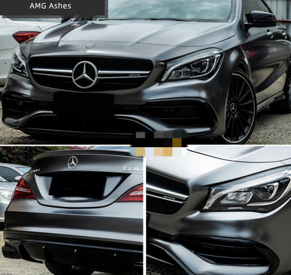 La chaleur glissable de cendres de l'ANIMAL FAMILIER AMG rendent Matte Car Vinyl Wrap Roll 140gsm résistant