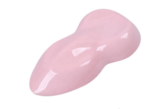 Le véhicule à haute brillance d'enveloppe de voiture de rose de pêche enveloppent le GV de largeur du petit pain 1.27m de vinyle