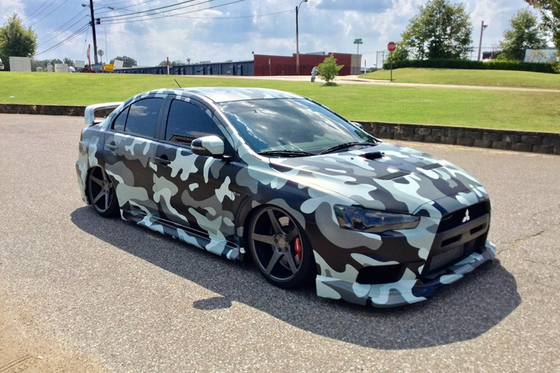 Petit pain de papier Matt Car Wrap blanc de véhicules de décoration d'autocollant imprimable automatique de vinyle 18m