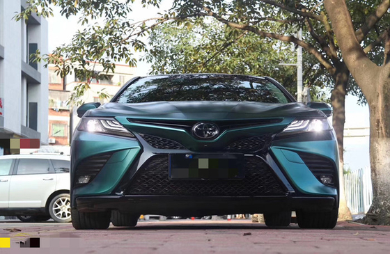 Effet métallique de vert de Matte Car Vinyl Wrap Sapphire de libération d'air de Swipeable