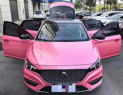 Bulle Swipeable libre de Barbie Metallic Pink Car Wrap de poudre de rouge à lèvres