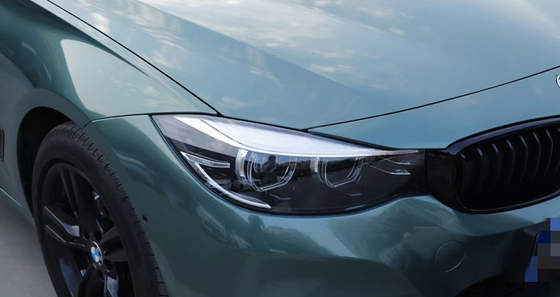 Acier titanique Grey Car Wrap Film de Swipeable de bulle de lustre de voiture d'enveloppe libre de vinyle