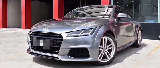 Lustre activé par chaleur en acier titanique Grey Vinyl Wrap métallique de Grey Gloss Car Vinyl Wrap