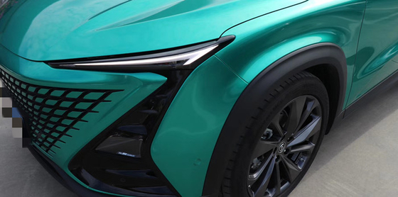 Enveloppe légère Emerald Green de vinyle de voiture de lustre pour des véhicules de secours