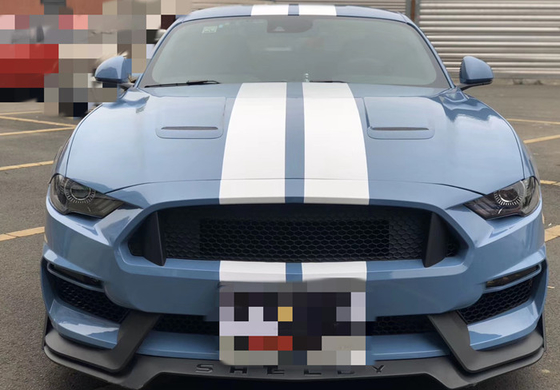 Multifonctionnel résistant de voiture de porcelaine de poudre de crasse à haute brillance bleue d'enveloppe