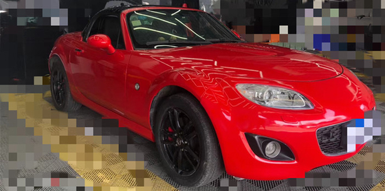 Résistant à la température glissable de voiture de Ferrari d'enveloppe de libération à haute brillance rouge d'air
