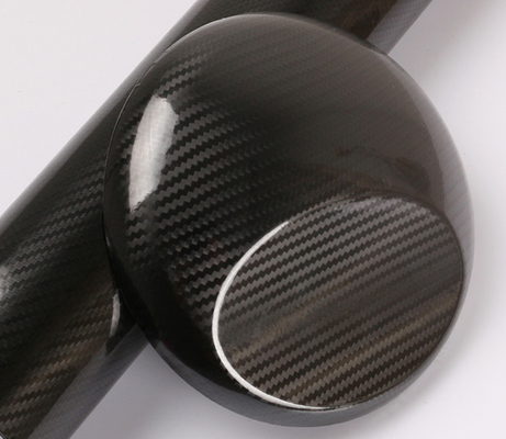 La libération d'air a coloré la largeur du vinyle 1.27m d'enveloppe de fibre de carbone du lustre 6d