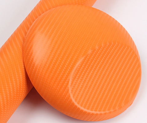 La libération d'air a coloré la largeur du vinyle 1.27m d'enveloppe de fibre de carbone du lustre 6d