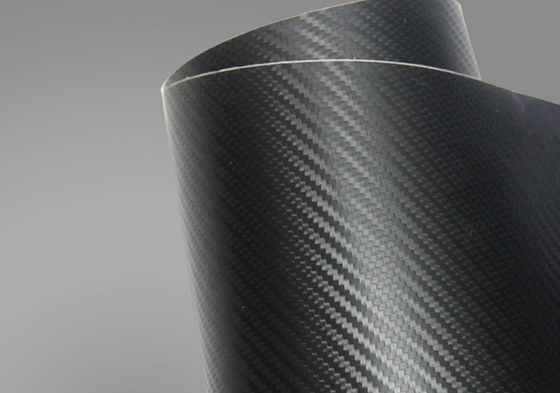 libération Matte Carbon Fiber Vinyl Wrap d'air d'enveloppe de film de fibre de carbone de longueur de 18m