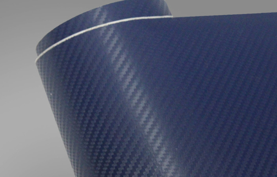 libération Matte Carbon Fiber Vinyl Wrap d'air d'enveloppe de film de fibre de carbone de longueur de 18m