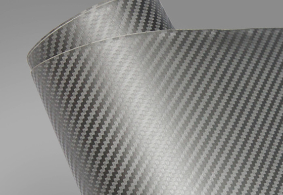 libération Matte Carbon Fiber Vinyl Wrap d'air d'enveloppe de film de fibre de carbone de longueur de 18m