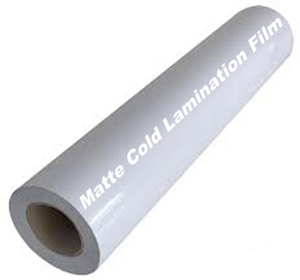 Toucher doux à froid Matte Laminating Film Roll d'adhérence forte 1.2mm