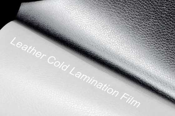 Éraflure de stratification froide de film d'effet en cuir résistante pour la protection d'images