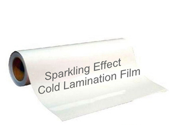 Film froid de stratification d'étincelle de stratification de scintillement froid semi clair du film 0.5mm