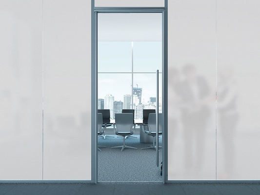 Film de vitrail d'intimité de 1.22M*50M Matte White Window Film Decorative