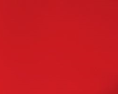 anti film de verre de fenêtre décoratif rouge givré UV de plaine auto-adhésif