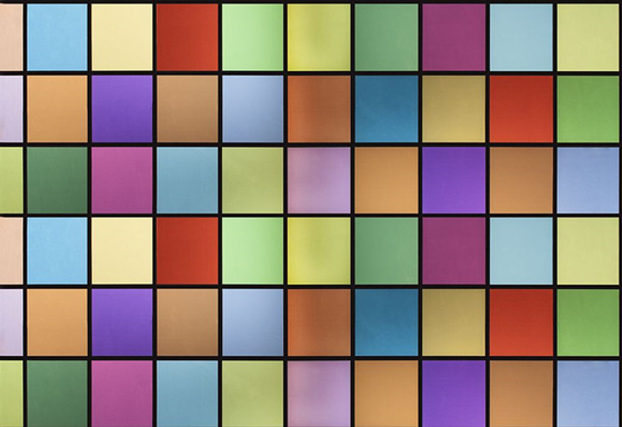 Le film de verre de fenêtre décoratif de Sunproof a coloré le modèle de places
