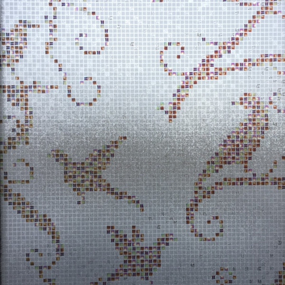 La charge statique libre adhésive d'intimité de mosaïque d'oiseau s'accrochent film de fenêtre pour la décoration en verre