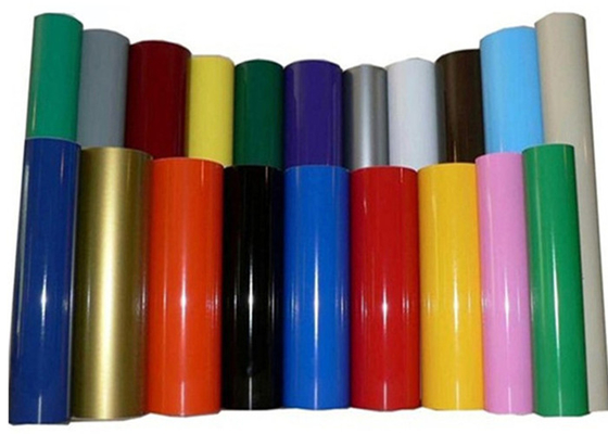 5 ans de longévité de film flexible 0.914MX50M Colored Self Adhesive de vinyle ont givré le film