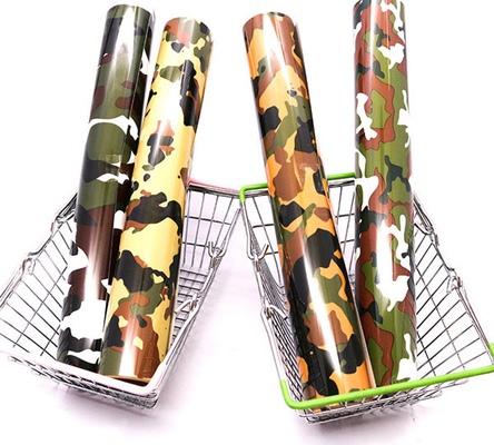 Pression 6.6-13.2lbs étirable de petit pain de film de transfert de chaleur de camouflage