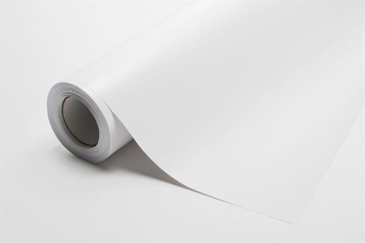 Petit pain de papier Matt Car Wrap blanc de véhicules de décoration d'autocollant imprimable automatique de vinyle 18m