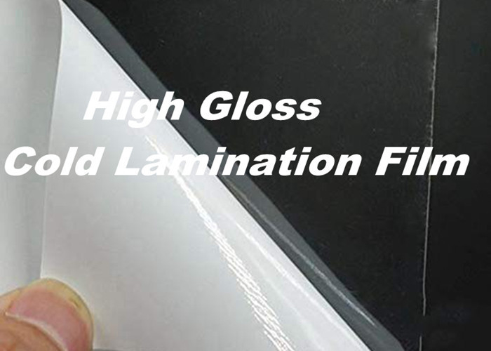 film de stratification clair brillant supérieur de stratification froid de 0.5mm pour la protection d'album photos