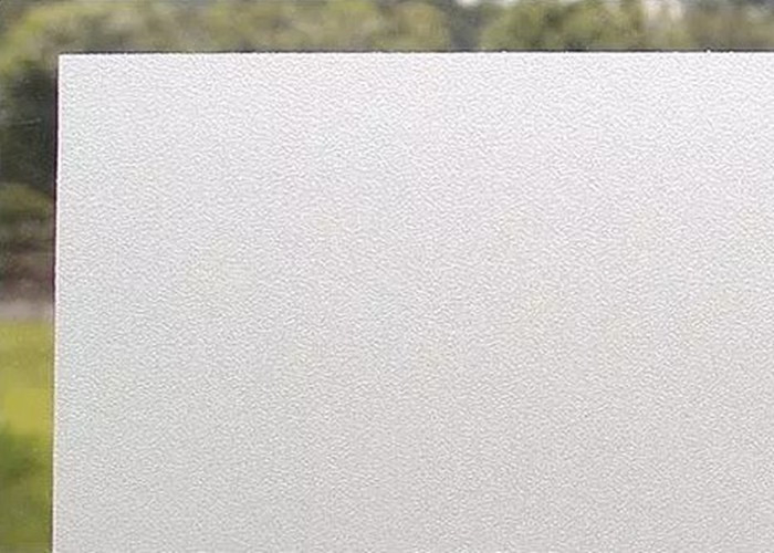 Film de vitrail d'intimité de 1.22M*50M Matte White Window Film Decorative
