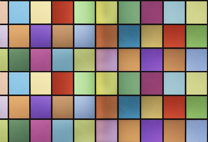 Le film de verre de fenêtre décoratif de Sunproof a coloré le modèle de places