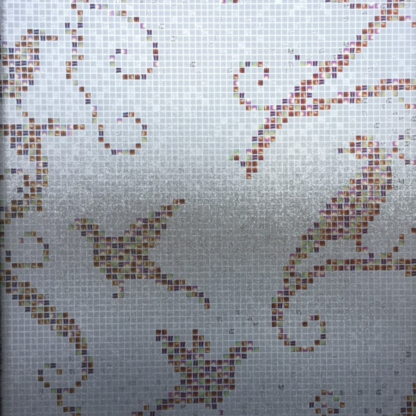 La charge statique libre adhésive d'intimité de mosaïque d'oiseau s'accrochent film de fenêtre pour la décoration en verre