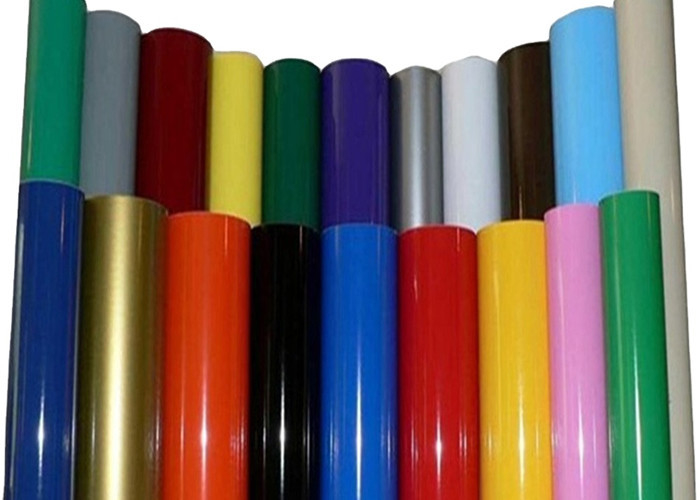 5 ans de longévité de film flexible 0.914MX50M Colored Self Adhesive de vinyle ont givré le film