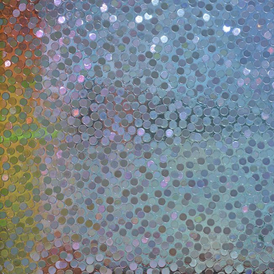 Film de verre de fenêtre décoratif d'écran d'intimité Dots Pattern dichroïque 1.22Mx50M