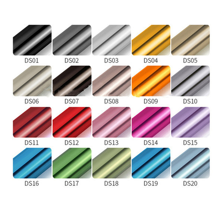 Film réfléchi métallique flexible HTV de transfert de chaleur de Deco pour des tissus